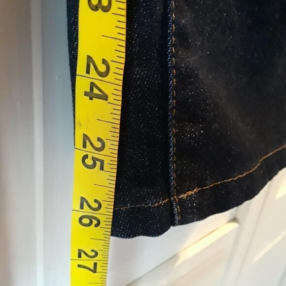 Chico's Platinum Denim Dark Wash Jeans Size 16 - Picture 9 of 12